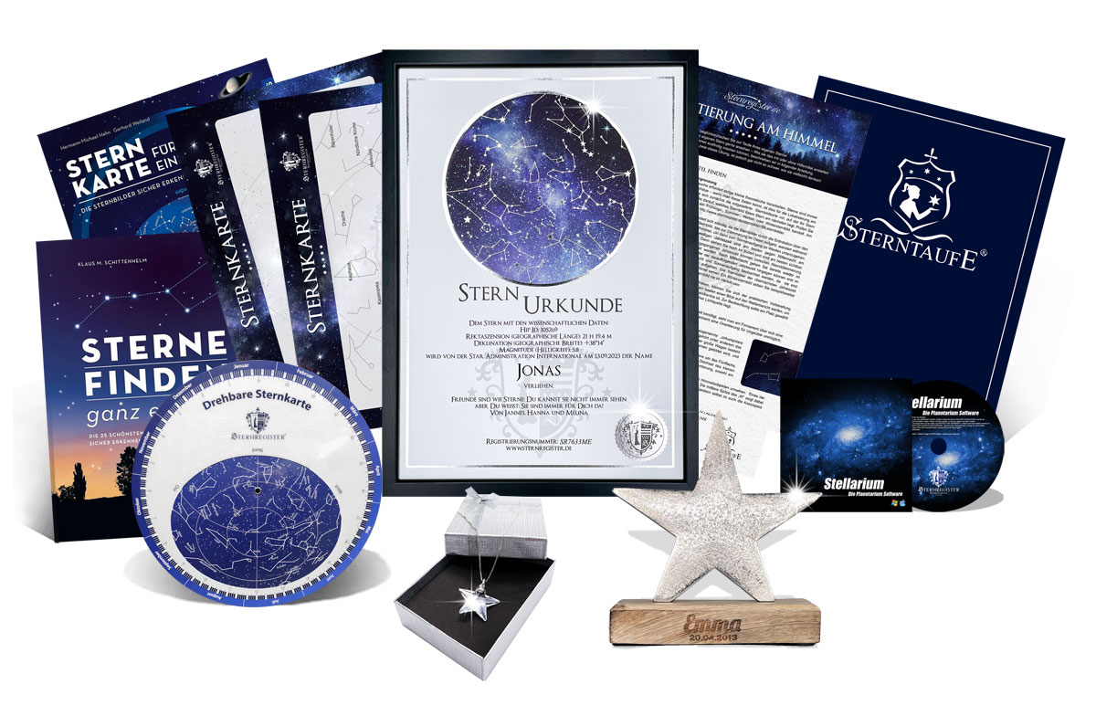Stern-benennen Stern benennen - Unser Angebot