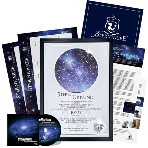 Sterntaufe Paket Doppelstern